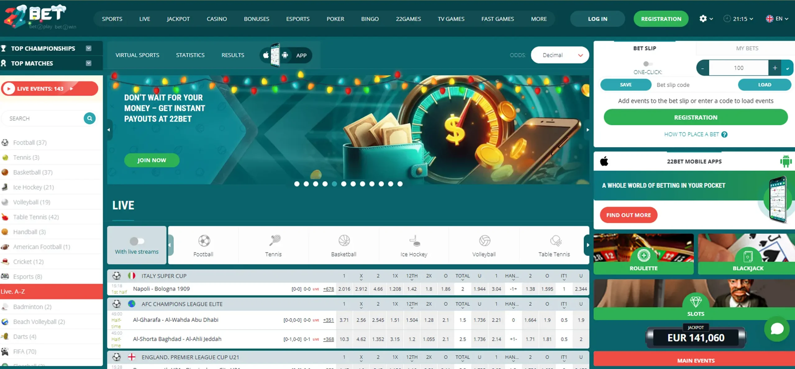 22Bet Sportsko Klađenje 22Bet Sportsko Klađenje